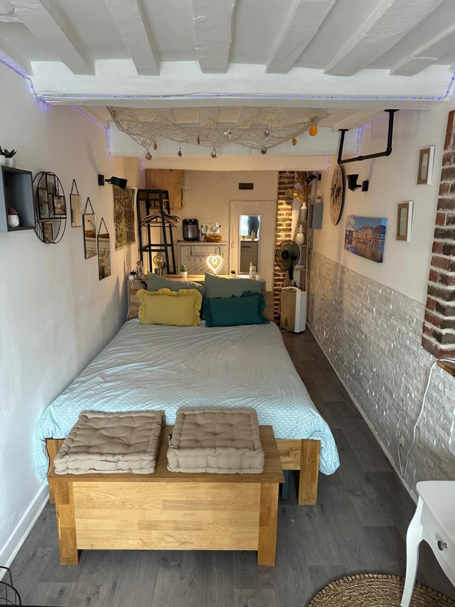 Le Ti Wi Studio En Plein Coeur Du Vieux Bassin Honfleur Exterior foto